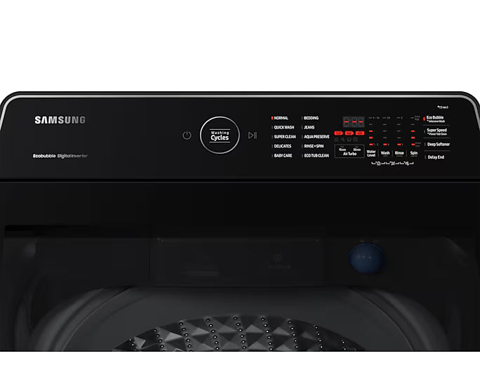 SAMSUNG 15kg Top Load Washer | WA15CG5745BDFQ