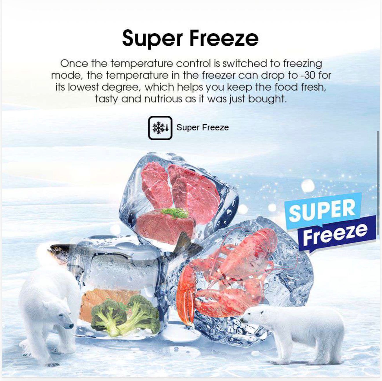 Hisense Chest Freezer - 424L