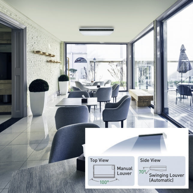 Panasonic 4.0HP Standard Ceiling Mounted SPlit Aircond (R410) | S-35PT1H5/U-35PV1H8 (3 Phase)