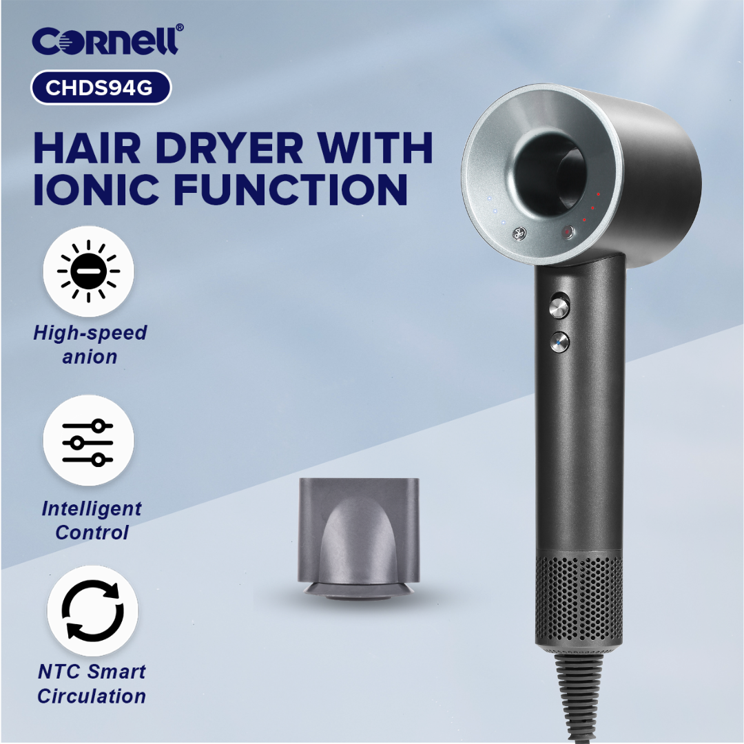 Cornel Hair Dryer With Ionic Function CHDS94G