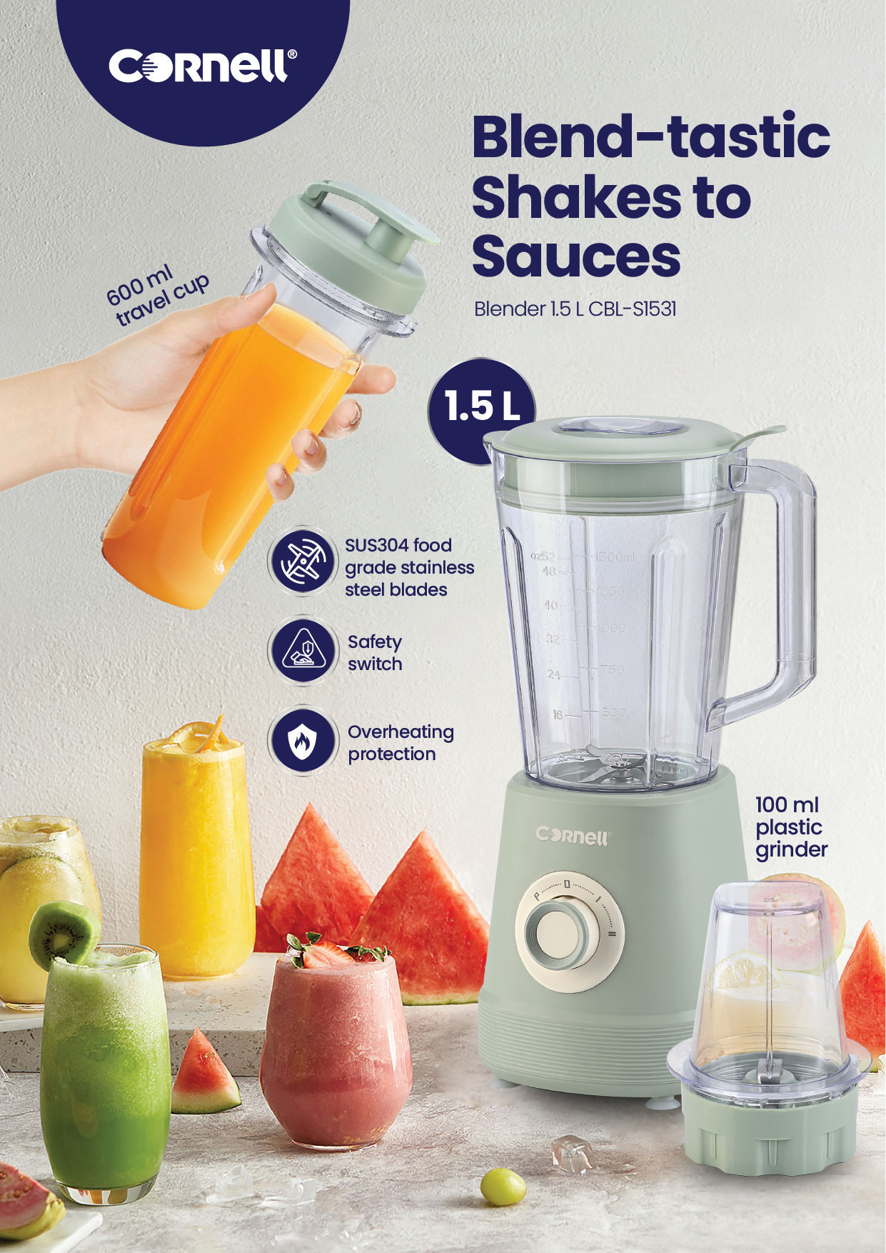 CORNELL BLENDER | CBL-S1531