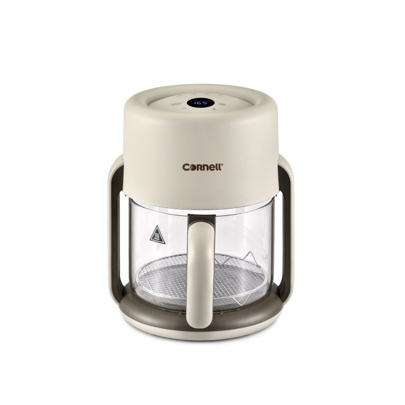 CORNELL GLASS BASKET DIGITAL AIR FRYER 4L CAF-4001