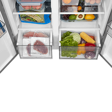 TOSHIBA Inverter Fridge Side By Side 530L GRR5600WIPMY(37)
