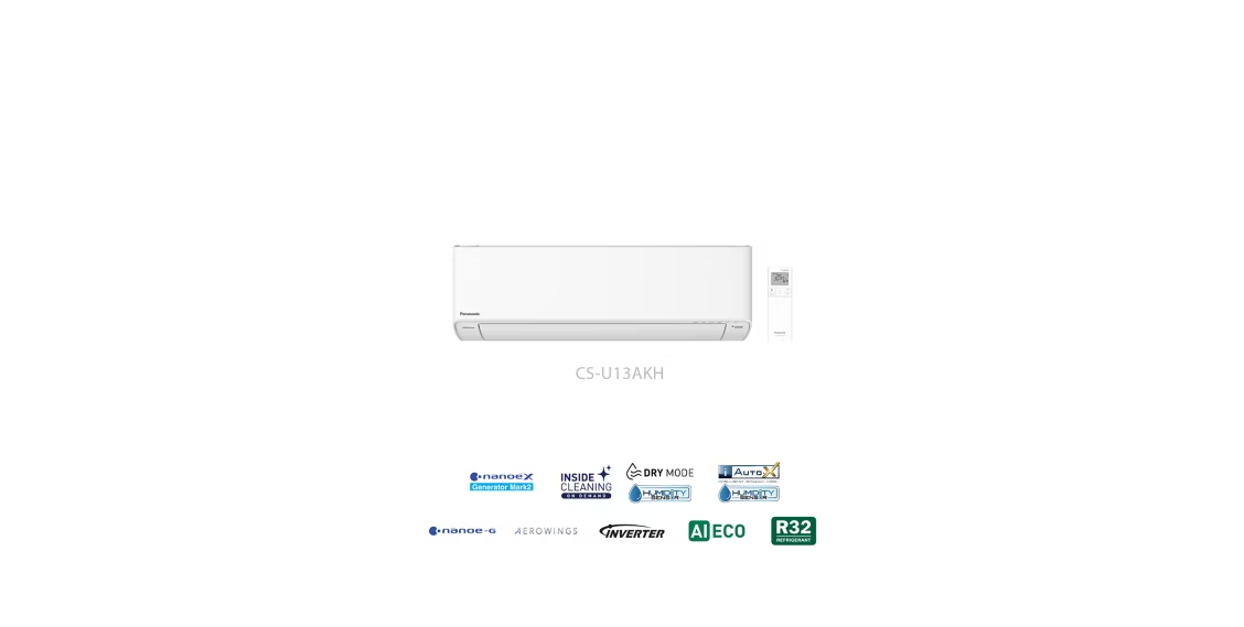 Panasonic 2.0HP Premium Inverter Single Split Aircond |  CS/CU-U18AKH