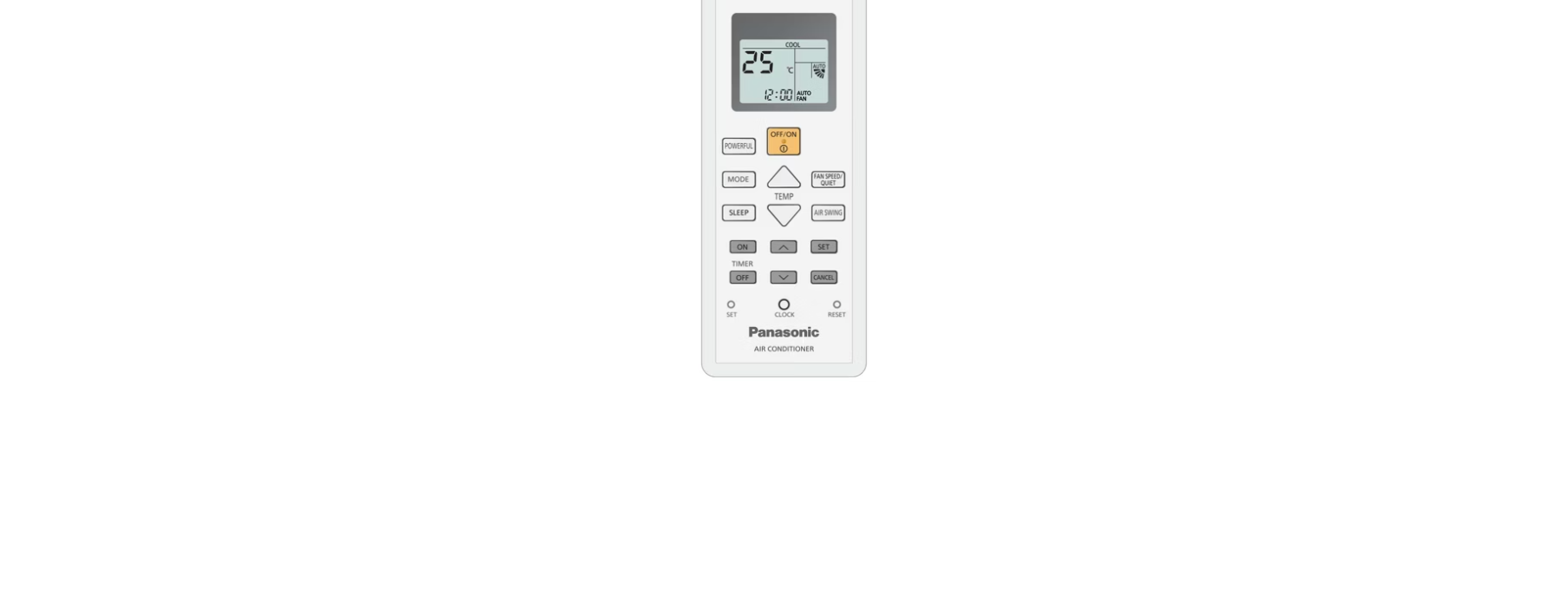 Panasonic 3.0HP Standard Inverter Single Split Aircond | CS/CU-PN30XKH