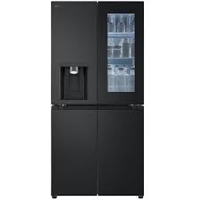 LG 508L InstaView® Refrigerator in Essence Matte Black GF-G4534EP