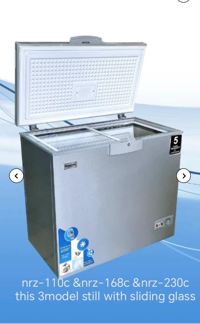 Narutron Chest Freezer - 168 Litres | NRZ-168C