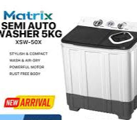 MATRIX Semi Auto Washing Machine XSW-50X