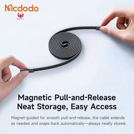 Mcdodo Type - C to Lightning 1M Black | CA9910