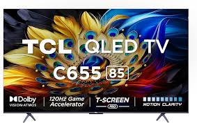 TCL 85" Google Tv QLED-85C655