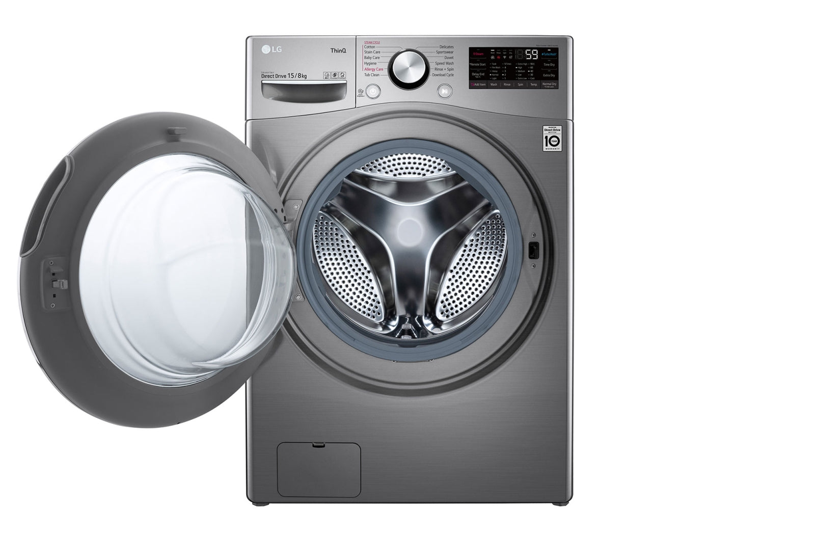 LG 15/18KG Front Load Washing Machine | F2515RTGV