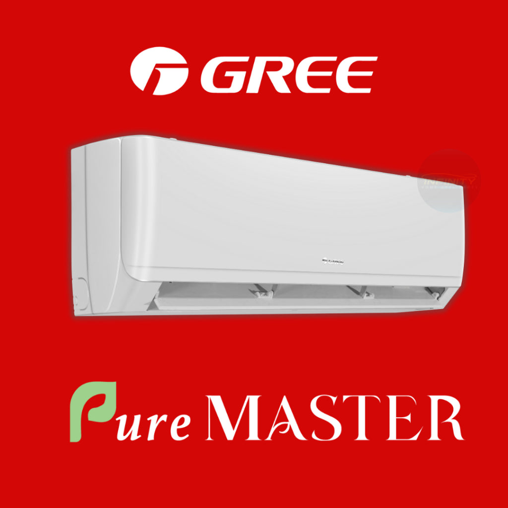 Gree 1.5HP Inverter Split Aircond with WIFI | GWC12QC-K3DNC8B