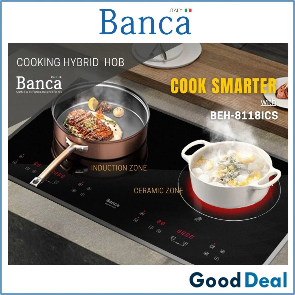 Banca Electrical Hobs | BEH-8118ICS