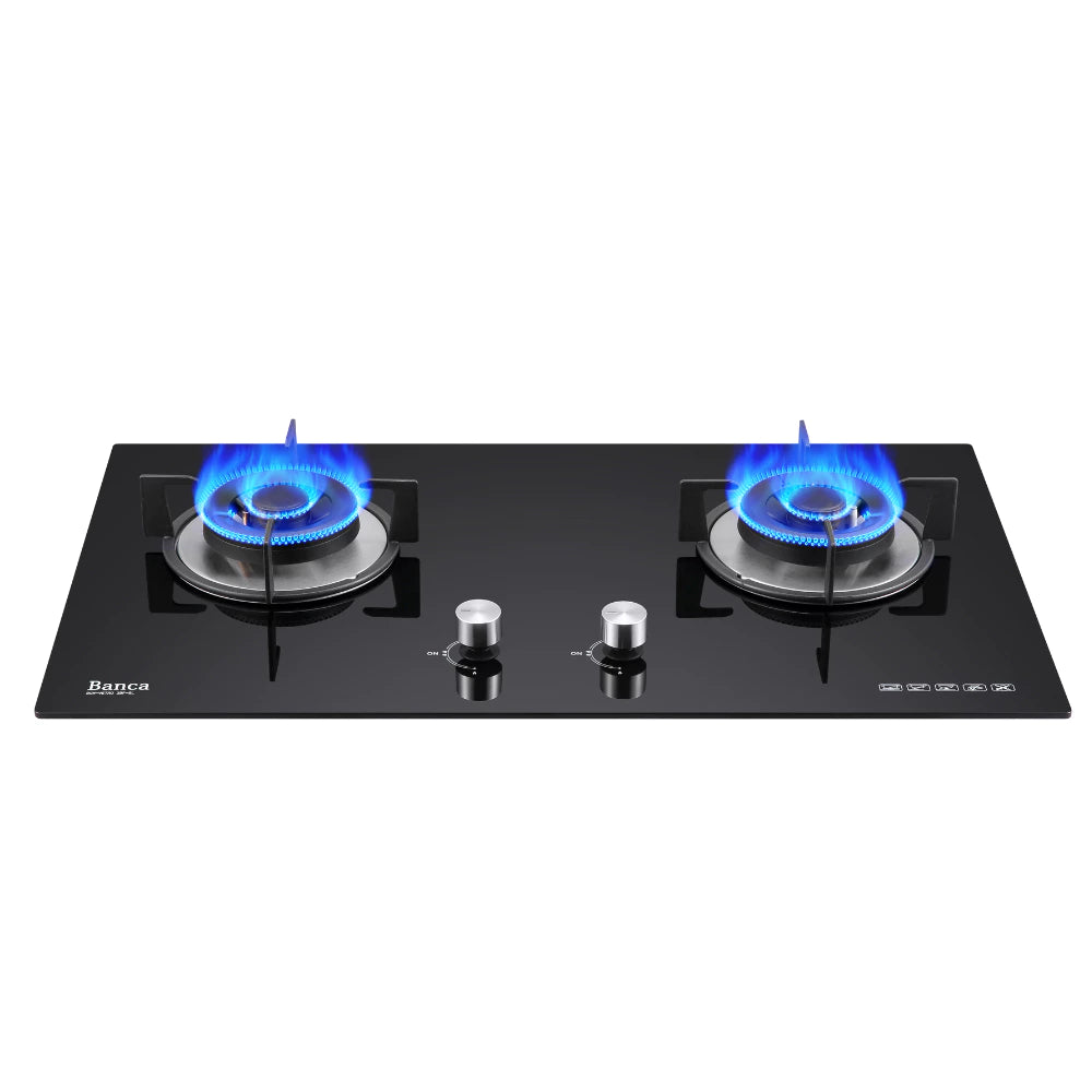Banca Flexi Built In Gas Hob | BGH-VETRO 2BF-BL