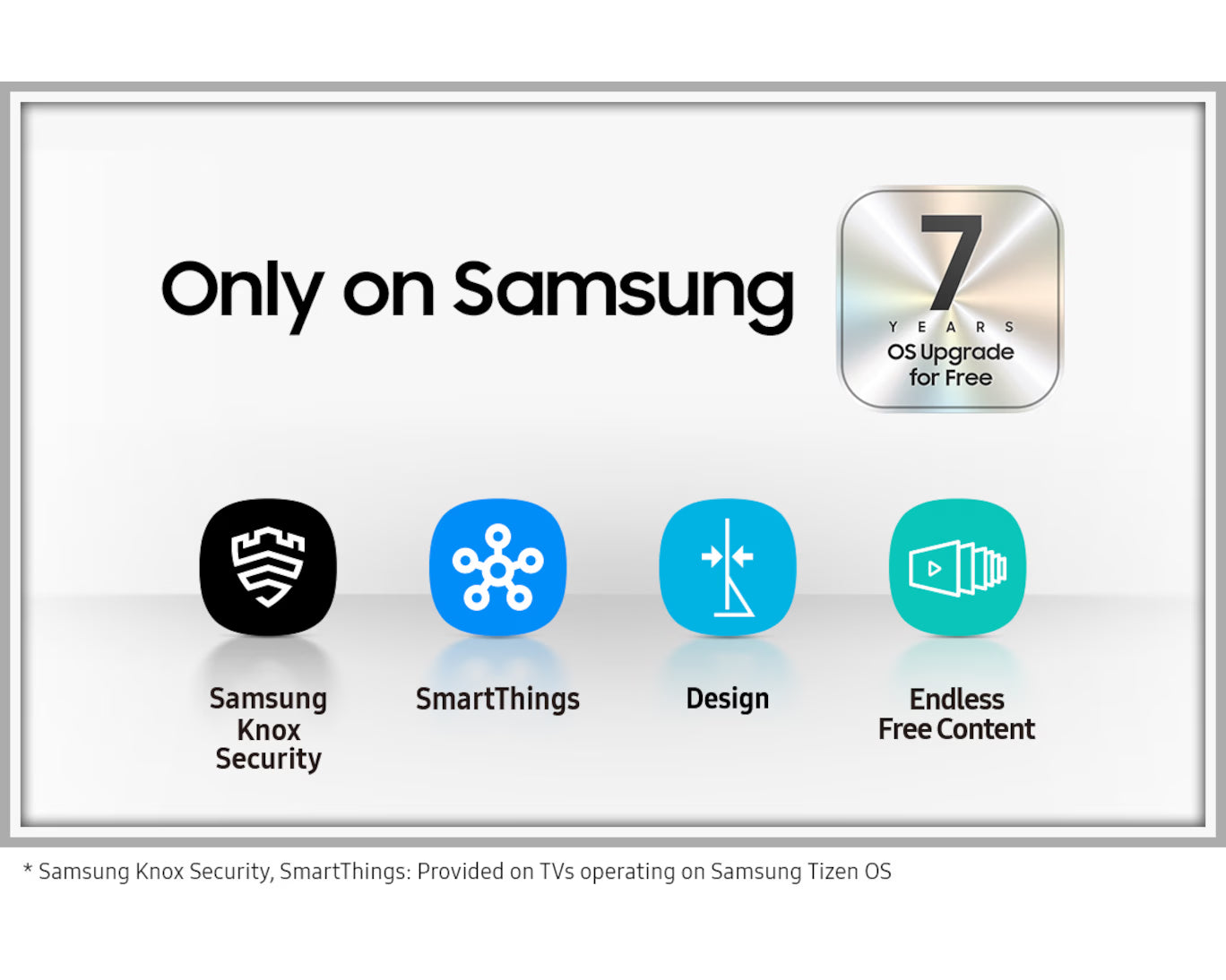 SAMSUNG 65" Crystal UHD U8000F 4K Smart TV (2025) | UA65U8000FKXXM