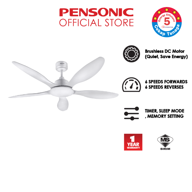 Pensonic 5 Blades Ceiling Fan - PCF-5601