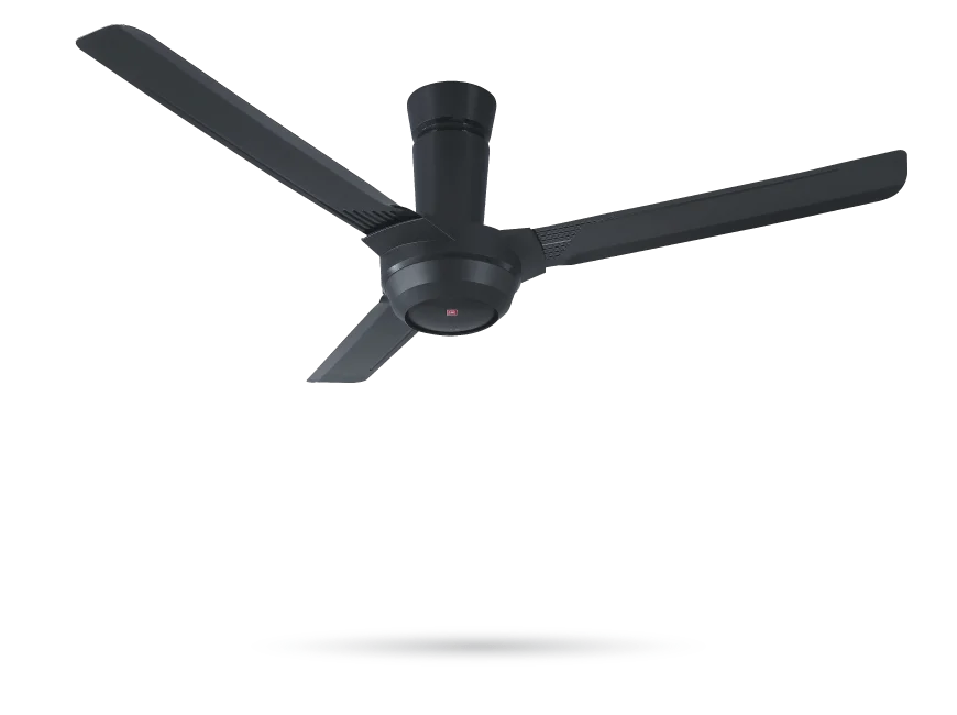 KDK 56" 3 blades Ceiling Fan with Remote Controller | K14KF-BK