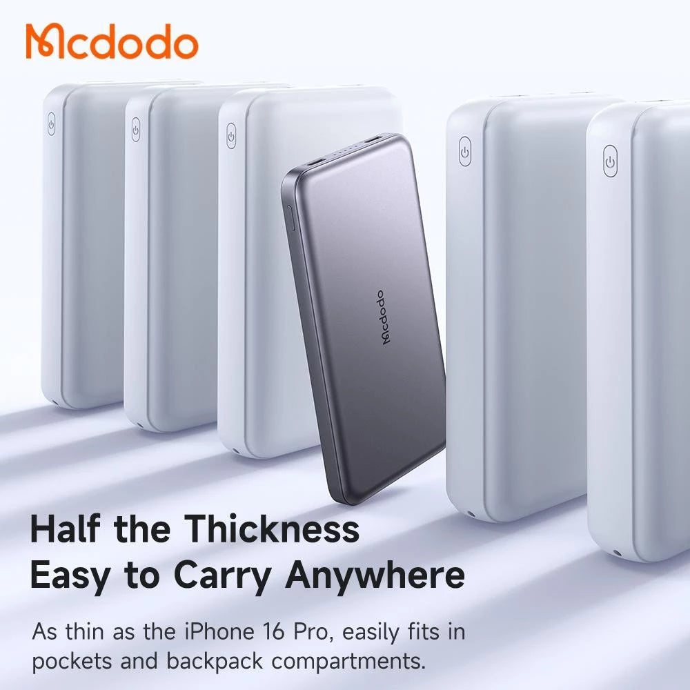 Mcdodo Power Bank Metal Ultra Thin Black | MC3781