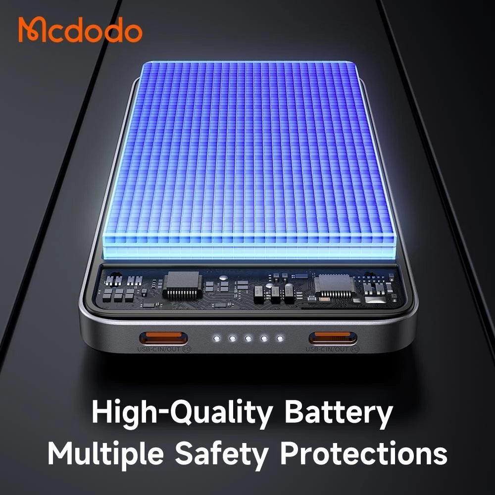 Mcdodo Power Bank Metal Ultra Thin Black | MC3781