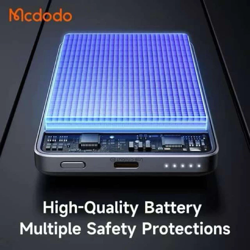 Mcdodo Power Bank Ultra Thin Wireless Black | MC4651