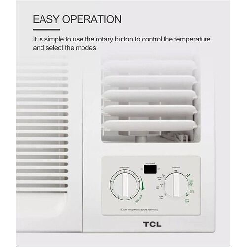 TCL 1.0HP Window Aircond - TW-09G1-X