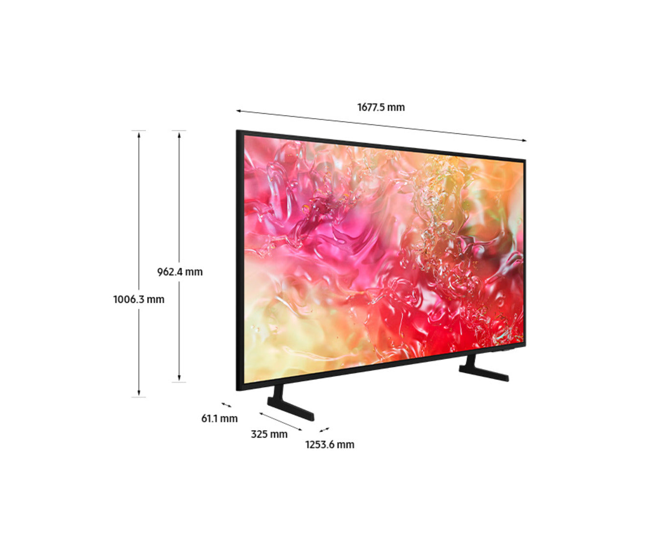 Samsung 75" Smart Tv | UA75DU7000KXXM